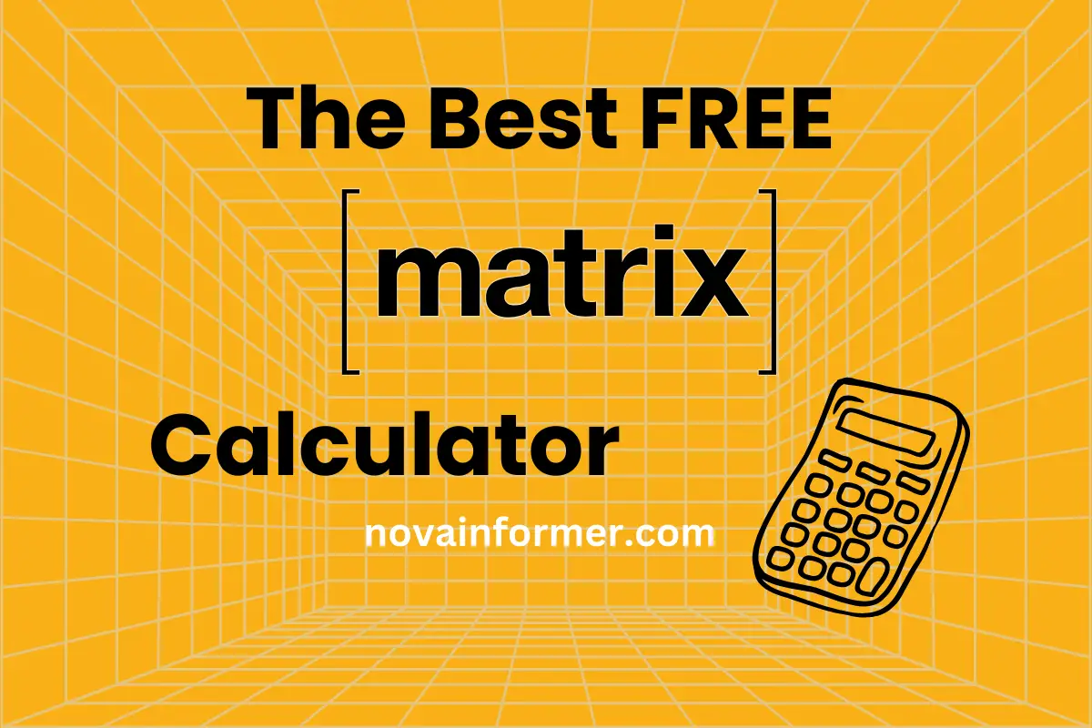 The Best Free Matrix Calculator In