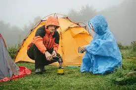 camping in tough weather