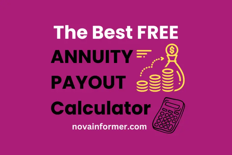 the best free annuity payout calculator