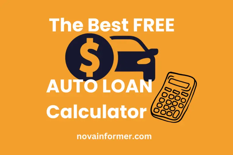 the best free auto loan calculator
