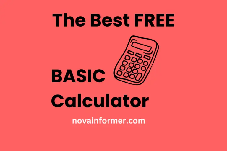 The Best Free Basic Calculator in 2024