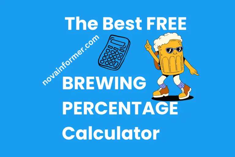 The Best Brewing Percentage Calculator in 2024