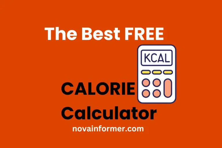 the best free calorie calculator