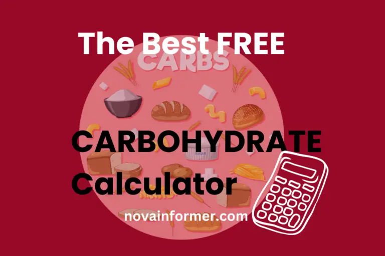 the best free carbohydrate calculator