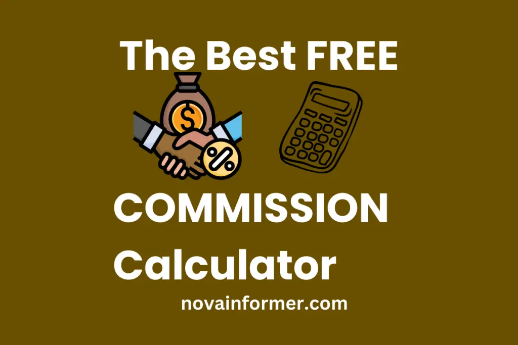 the best free commission calculator