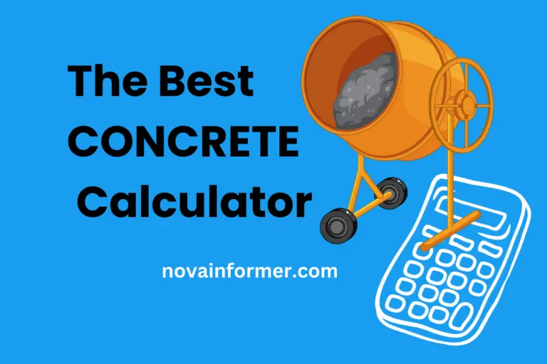 the best free concrete calculator
