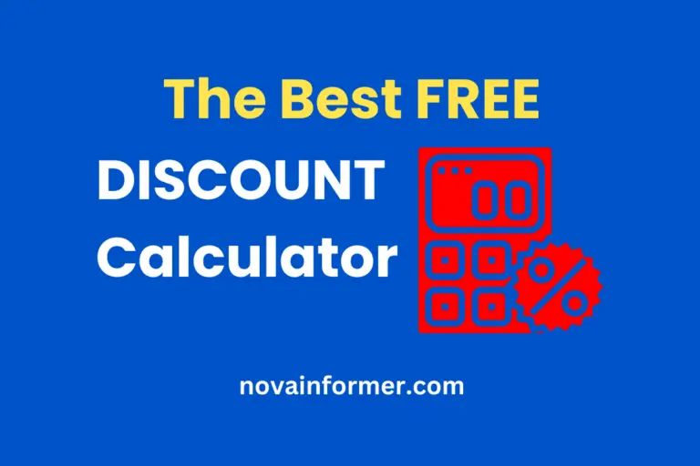 the best free discount calculator