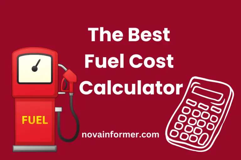 The Best Fuel Cost Calculator in 2024