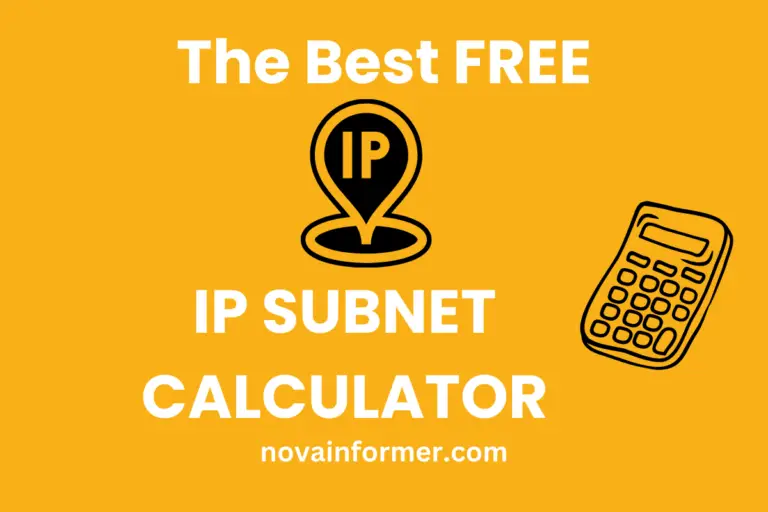 the best free Ip subnet calculator