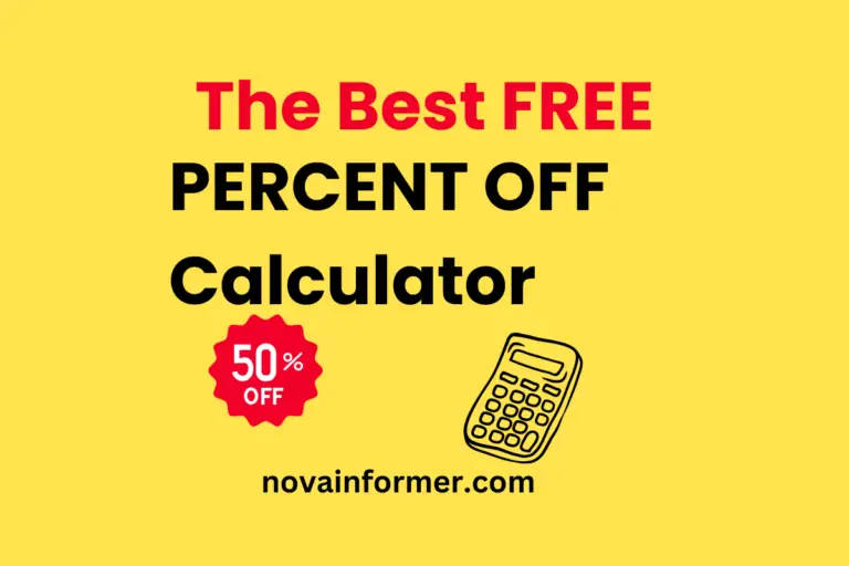 The Best Percent Off Calculator in 2024