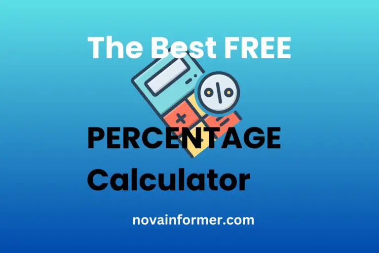The Best Free Percentage Calculator in 2024