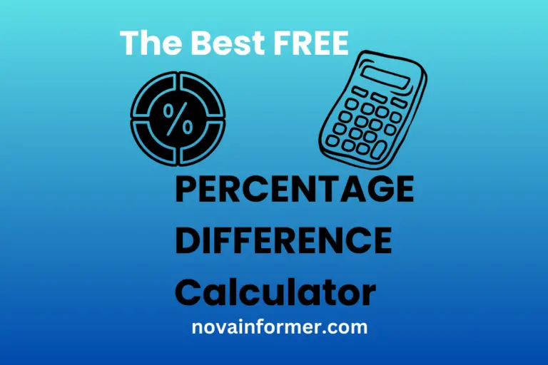The Best Percentage Difference Calculator in 2024