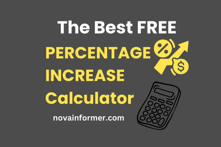 The Best Percentage Increase Calculator in 2024