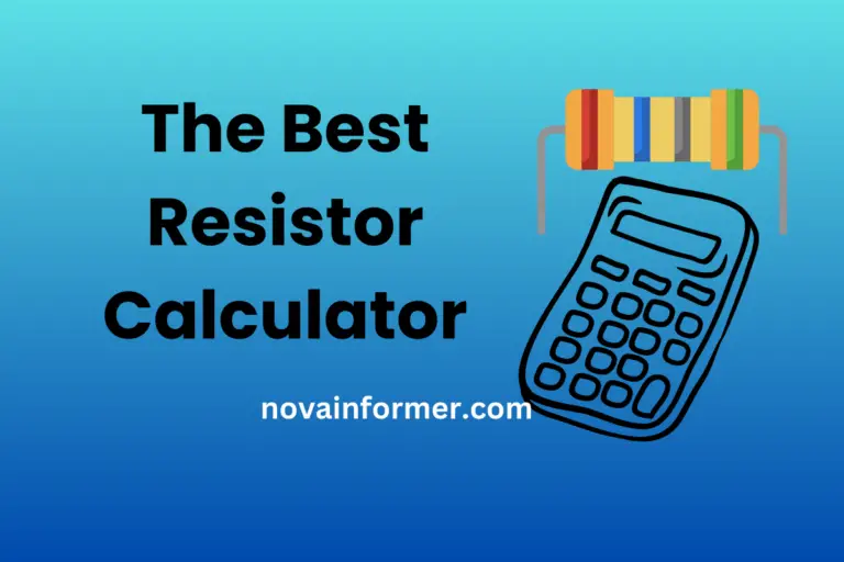 The Best Resistor Calculator in 2024