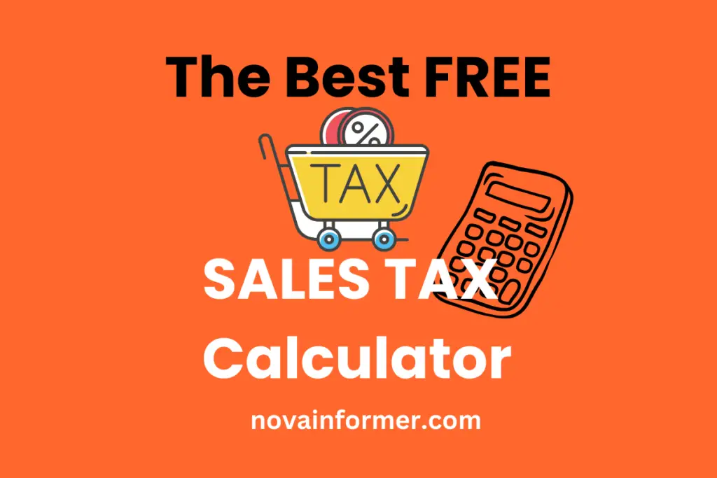 the best free sales tax calculator