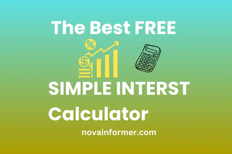 the best free simple interest calculator