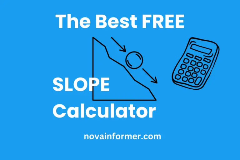 The Best Free Slope Calculator in 2024
