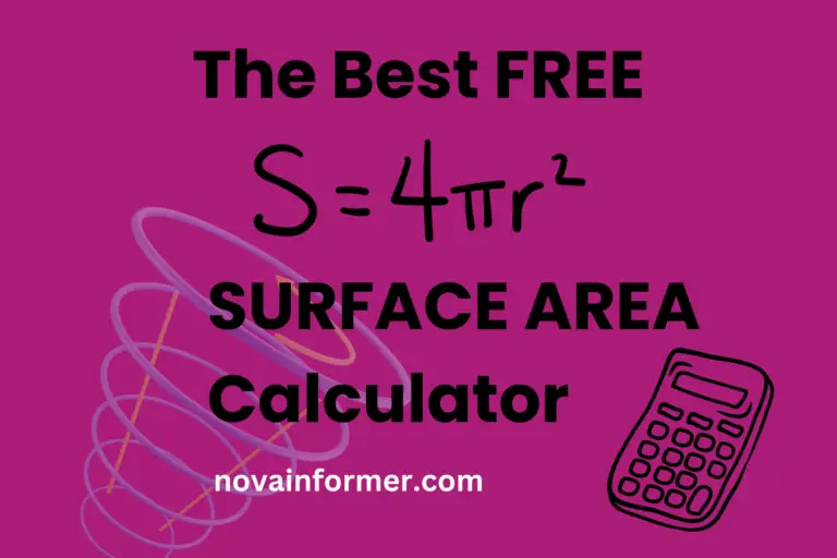 the best free surface area calculator