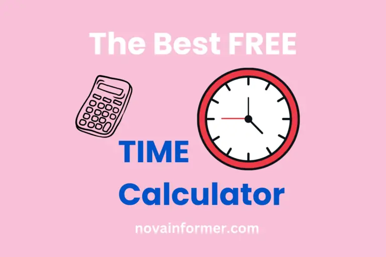 the best free time calculator