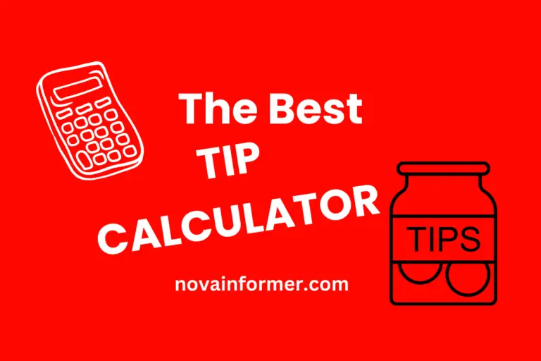 the best free tip calculator