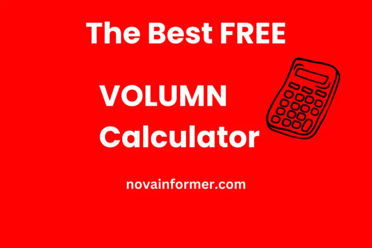 the best free volumn calculator
