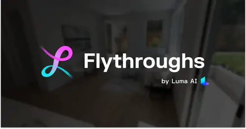 Flythroughs by Luma AI logo