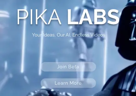 Pika Labs homepage