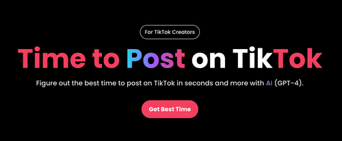 TimeToTok homepage