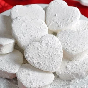 Homemade Heart Marshmallows