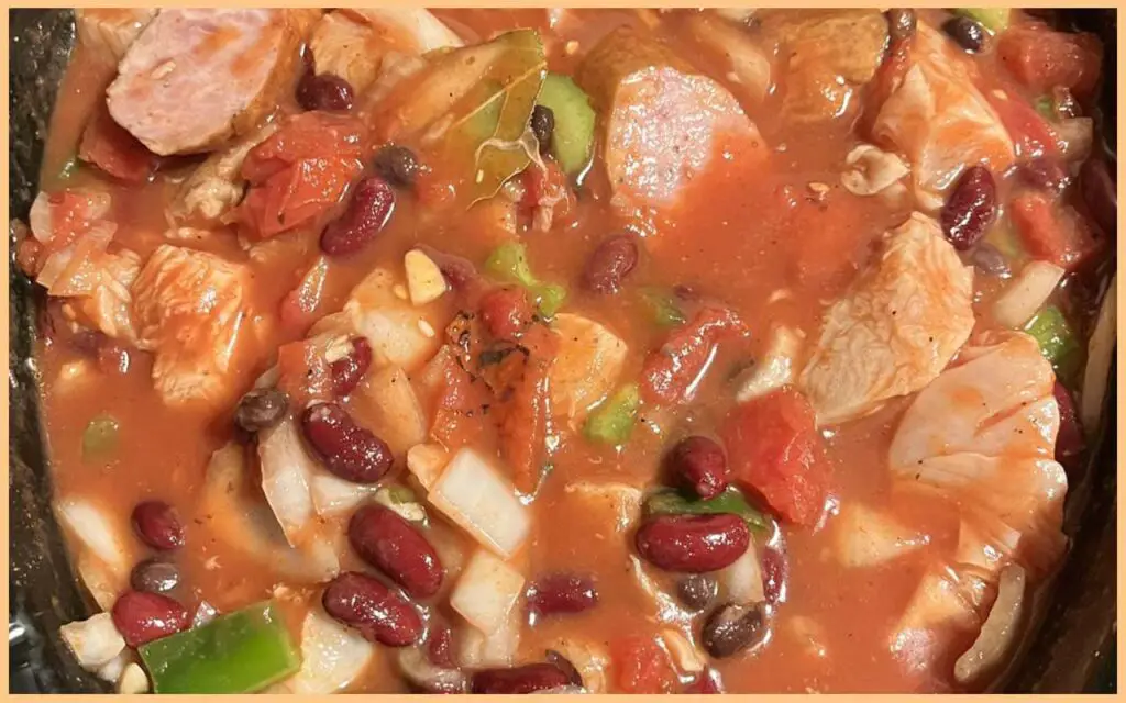 A picture of 15-Minute Meal Prep Creole Chicken And Sausage in a bowl.