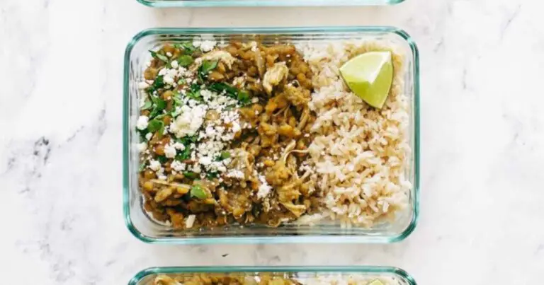 15-Minute Meal Prep Cilantro Lime Chicken and Lentils