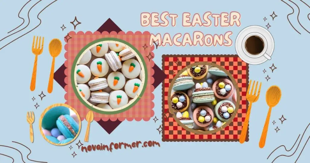 easter macarons