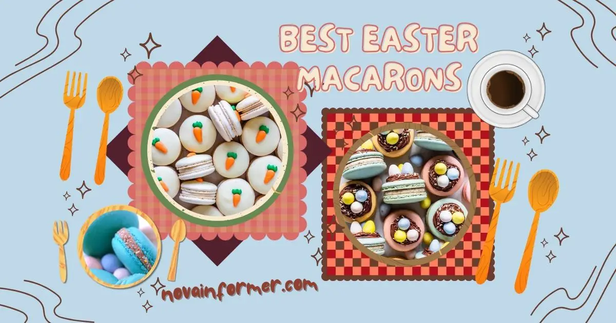 easter macarons