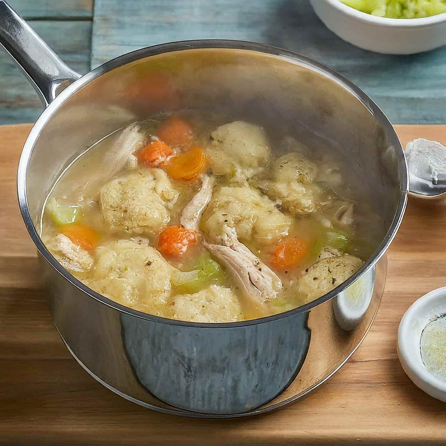 A picture of Instant Pot Chicken and Dumplings