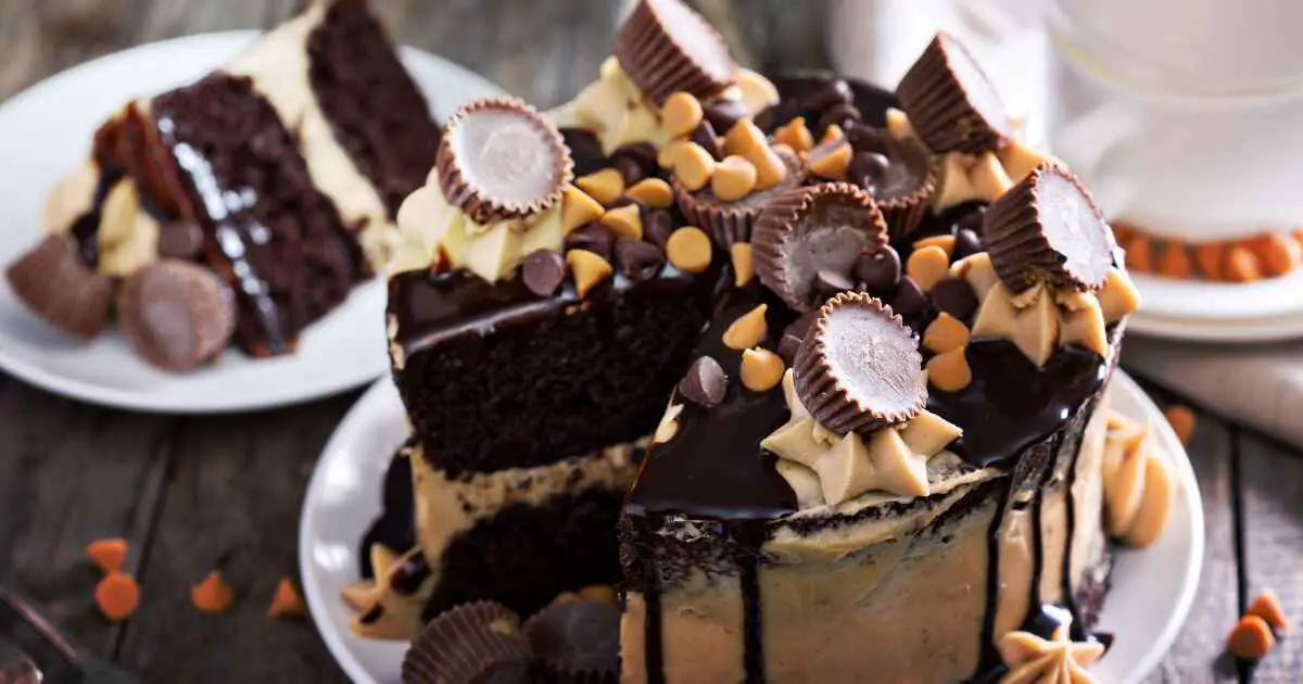 Chocolate peanut butter-Cake