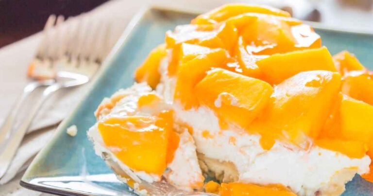 Hawaiian Mango Jello Cheesecake Recipe