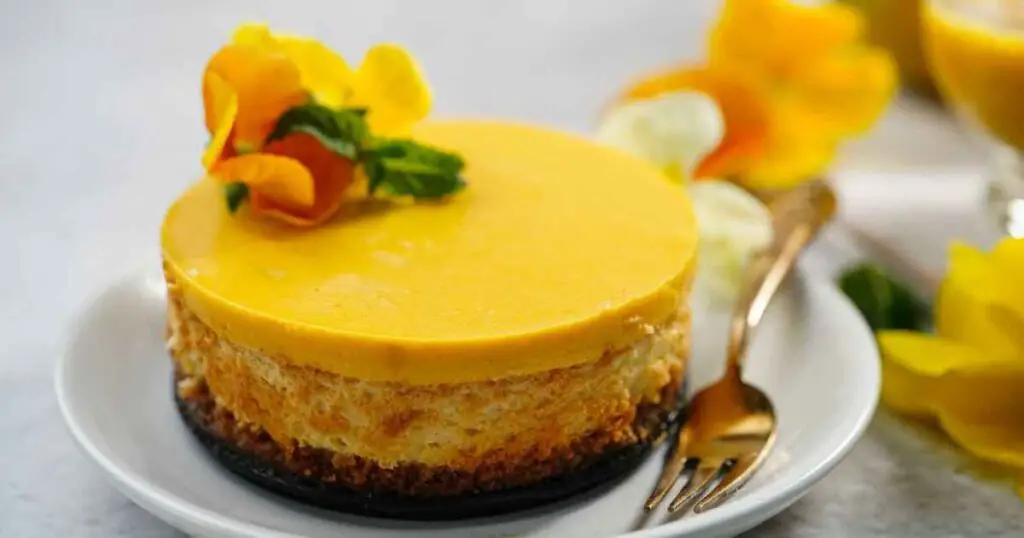 Mango Mousse Cake