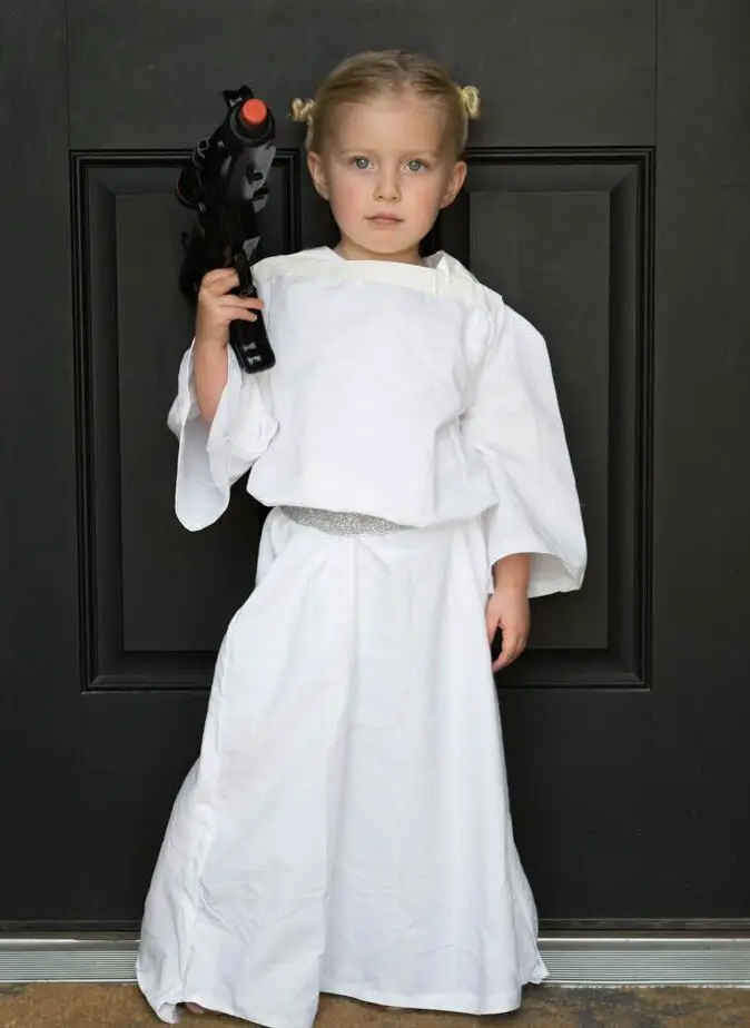 DIY Princess Leia Halloween Costume