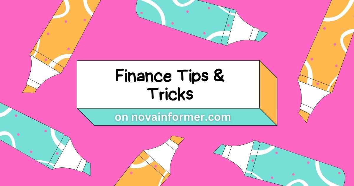 finance Tips and tricks