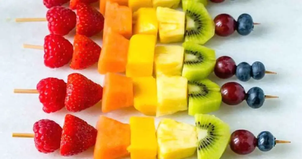 fruit skewers recipe