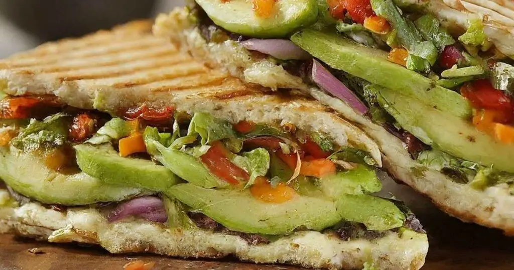 Avocado Veggie Panini