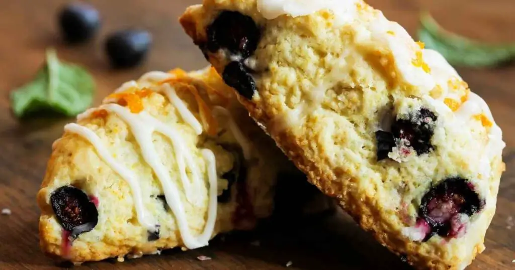 Bakery Style Blueberry Scones