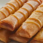 Banana Lumpia Turon with Caramel Sauce…