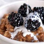 Blackberry Cream Honey Oats Recipe