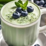 Blueberry Matcha Latte Recipe