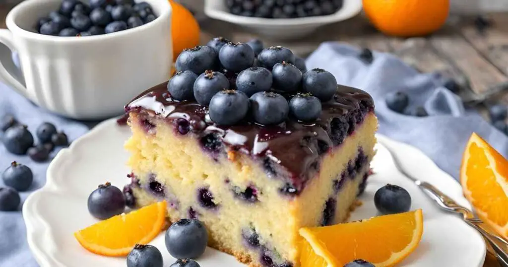 Blueberry Orange Brunch Cake