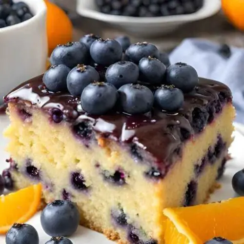 Blueberry Orange Brunch Cake