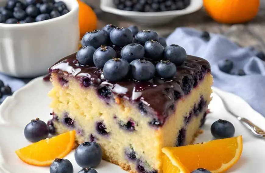 Blueberry Orange Brunch Cake Recipe