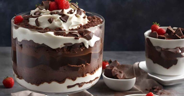 Brownie Fudge Trifle Recipe
