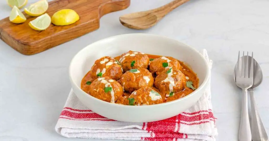 Butter Chicken Meatballs